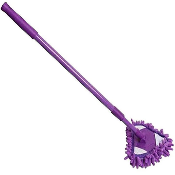 Mop triunghiular retractabil, multicolor, 21.3x5.9x1.4"