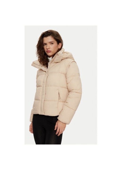 Geaca dama, 4F, 303944162, Poliamida, Bej, Bej, S