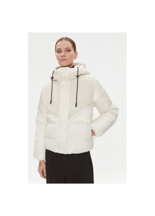 Geaca dama, Boss, 302898565, Poliester, Bej, Bej