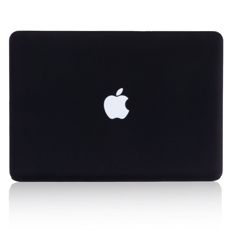 Husa pentru laptop, 13,6 inch, neagra, material PVC, rezistenta la socuri, design decupat, pentru modelele A2681/A3113