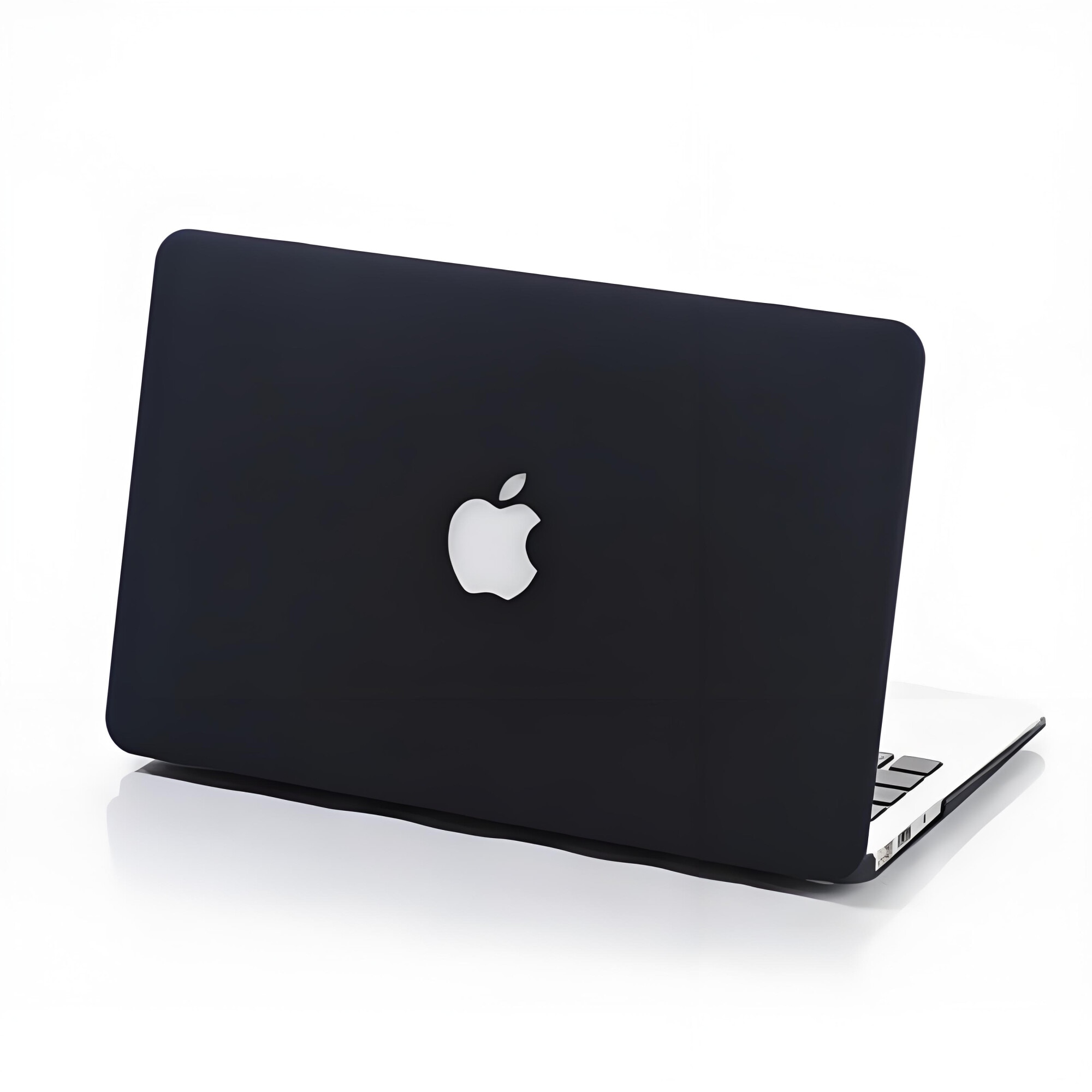 Husa pentru laptop, 13,6 inch, neagra, material PVC, rezistenta la socuri, design decupat, pentru modelele A2681/A3113