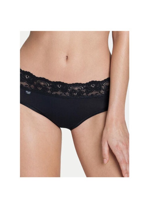 Chiloti dama, Sloggi, 304891823, Bumbac/Poliamida/Elastan, 38 EU, Negru