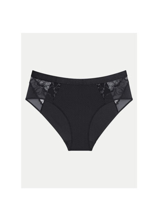 Női bugyi, Triumph, 304536687, Poliamid, Fekete, Fekete