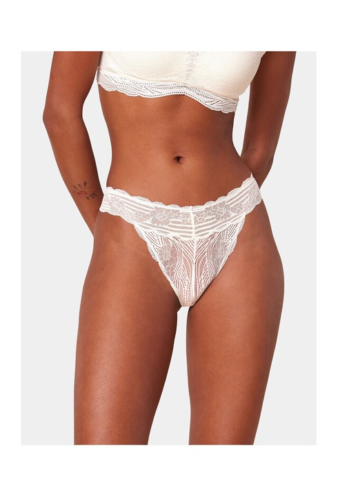 Női bugyi, Triumph, 303577681, Poliamid, Bézs, Bézs