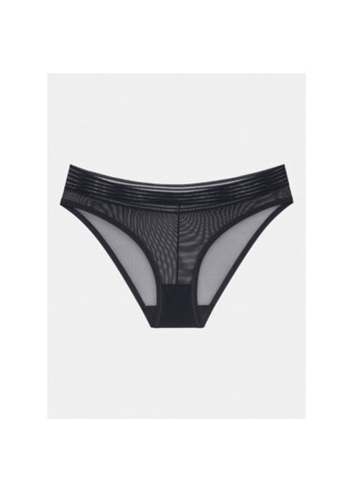 Női bugyi, Triumph, 303313517, Poliészter, Fekete, Fekete