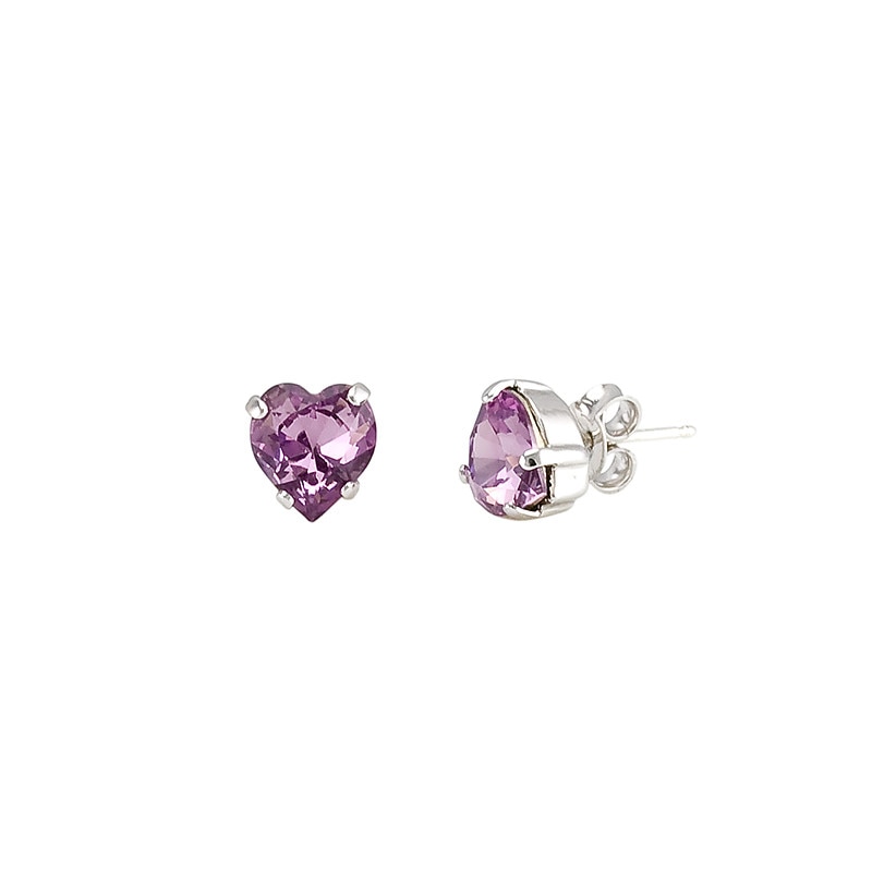 Cercei Carla Brillanti Adelina cu crystale Swarovski Lt. Amethist