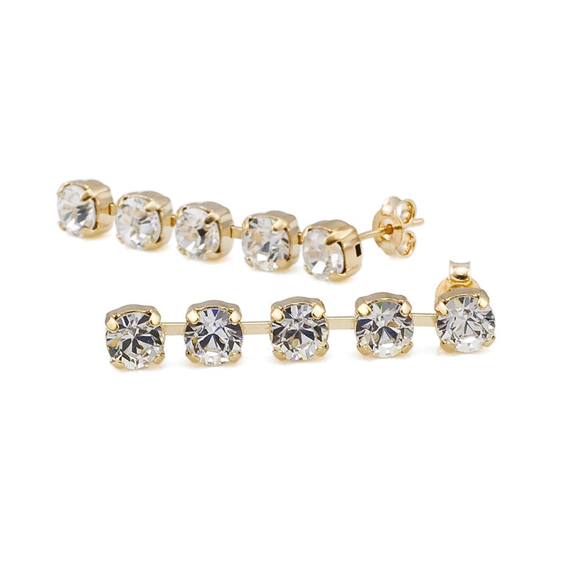 Cercei Carla Brillanti Harmonie cu crystale Swarovski