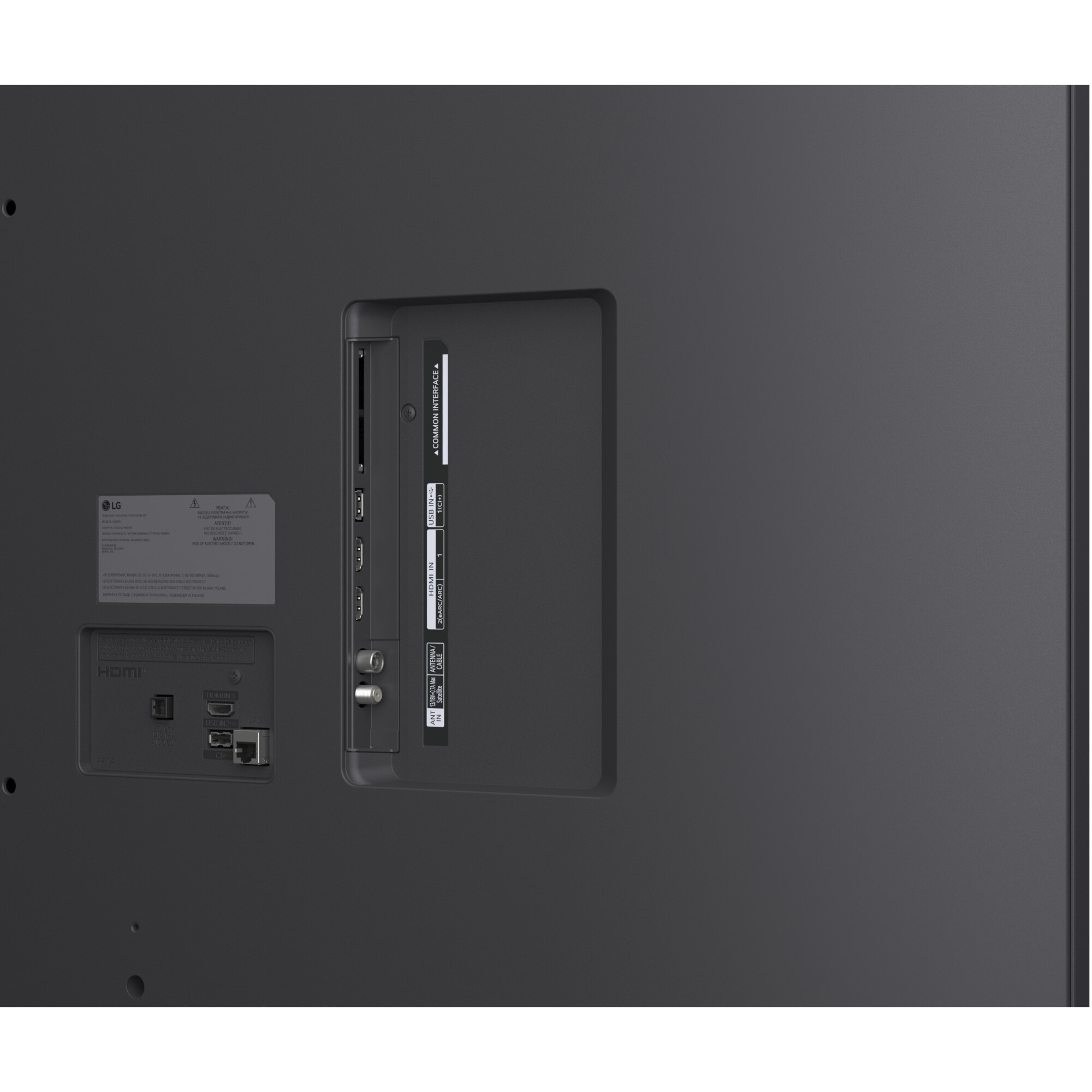 Televizor LG NanoCell 65NANO80A3B, 164 cm, Smart, 4K Ultra HD, Clasa F (Model 2025)
