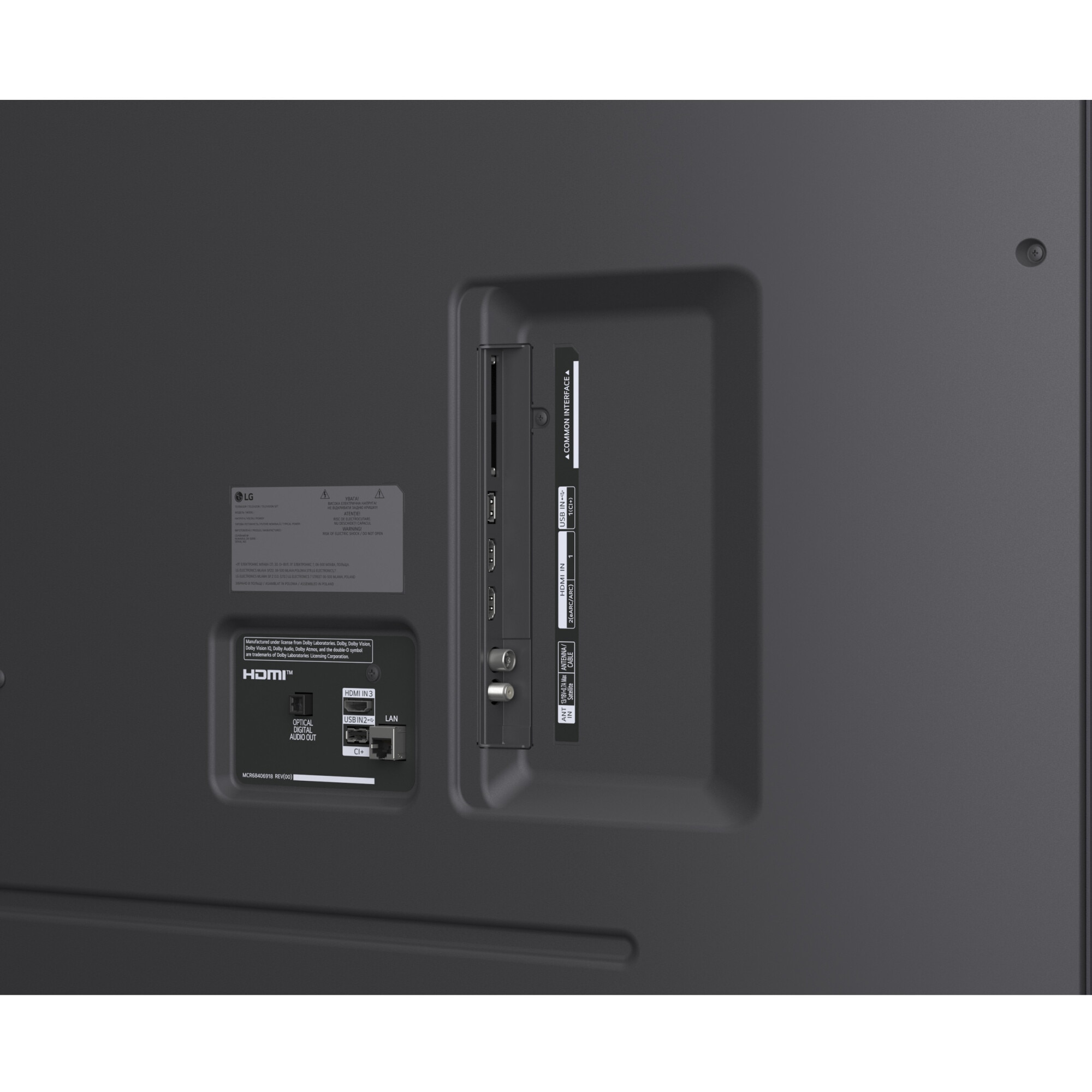 Televizor LG NanoCell 75NANO80A3B, 189 cm, Smart, 4K Ultra HD, Clasa F (Model 2025)