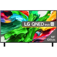 Televizor LG QNED evo 55QNED85A3C, 139 cm, Smart, 4K Ultra HD, 100 Hz, Clasa E (Model 2025)