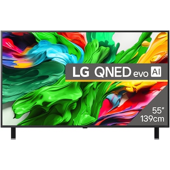 Televizor LG QNED evo 55QNED85A3C, 139 cm, Smart, 4K Ultra HD, 100 Hz, Clasa E (Model 2025)