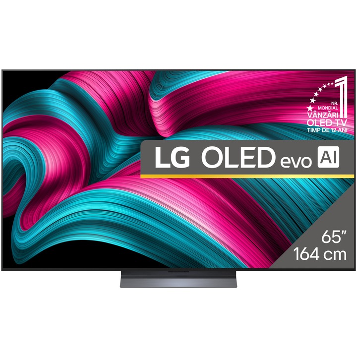 Телевизор LG OLED evo 65C52LA, 65" (164 см), Smart, 4K Ultra HD, 100 Hz, Клас F (Модел 2025)