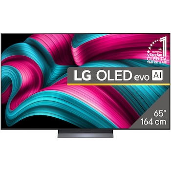 Televizor LG OLED evo 65C52LA, 164 cm, Smart, 4K Ultra HD, 100 Hz, Clasa F (Model 2025)