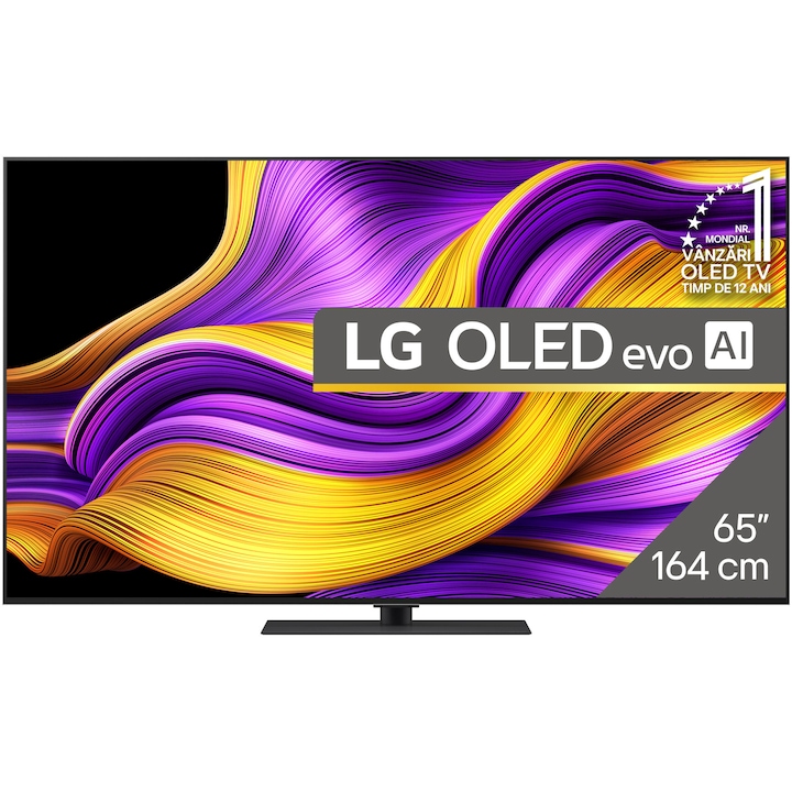 Телевизор LG OLED evo 65G53LS, 65" (164 см), Smart, 4K Ultra HD, 100 Hz, Клас E (Модел 2025)