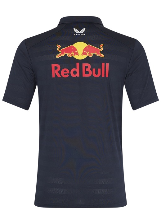 Tricou polo Red Bull Racing F1 Max Verstappen 2025, Barbati, Bleumarin, L