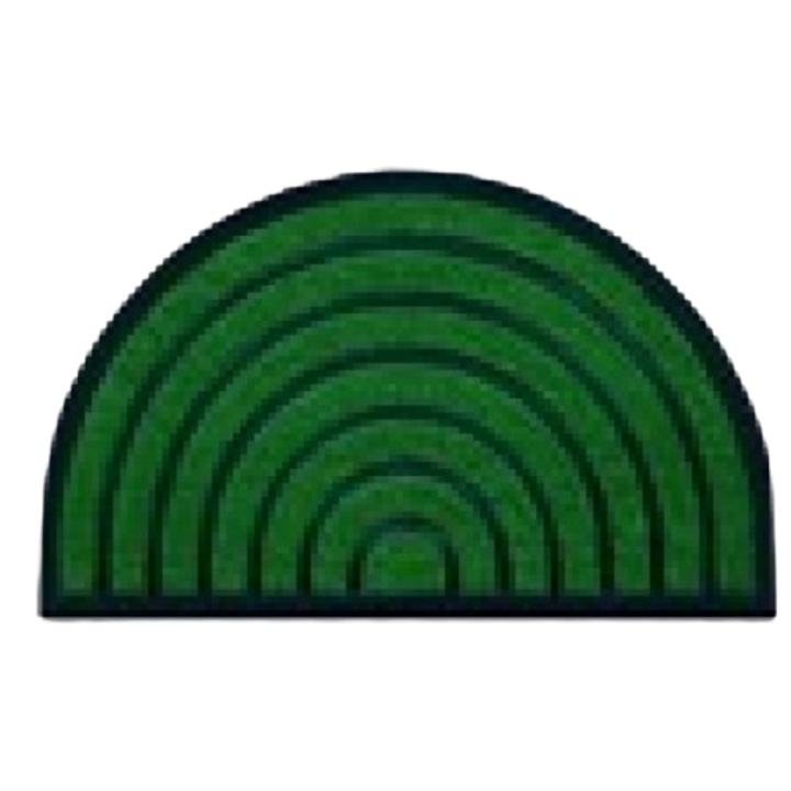 Bejárati szőnyeg, PVC, 45x75 cm