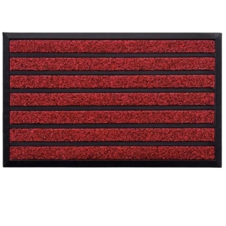 Bejárati szőnyeg, Gumi+Textil, 45x75 cm