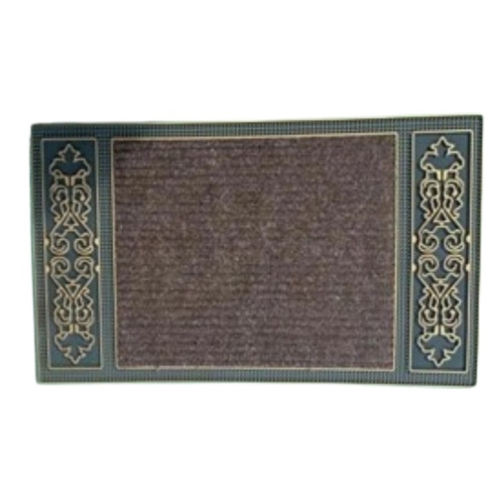 Lábtörlő, Gumi+Textil, 45x75 cm