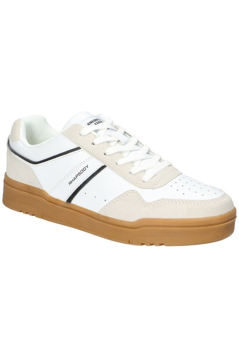 Férfi sportcipők, American Club, Rh152, "Memory Foam" rendszerű talpbetét, cipők, Fehér