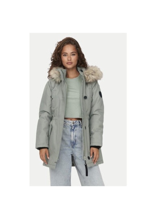 Jacheta dama, Only, 304496028, Poliester reciclat/Poliester, XS INTL, Verde