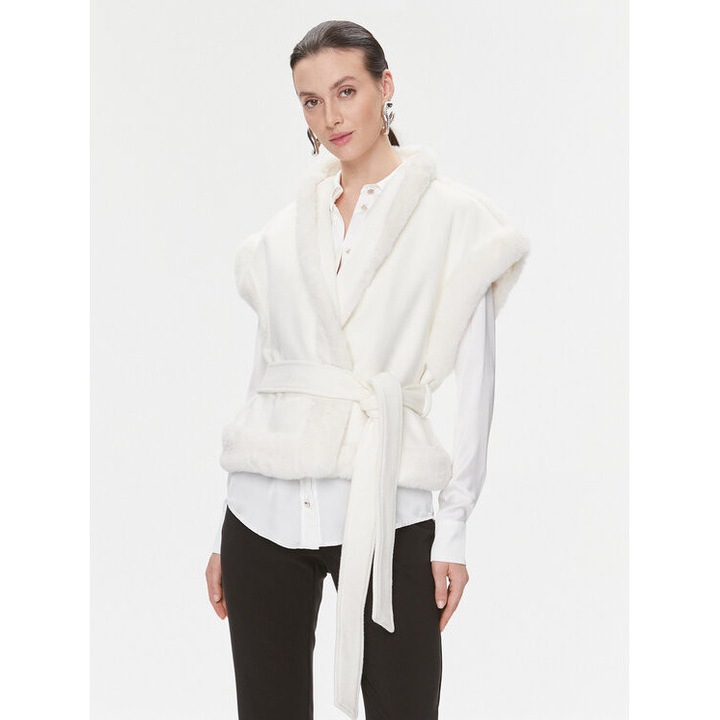 Vesta dama, Custommade, 303543181, Lana/Poliester, S INTL, Bej