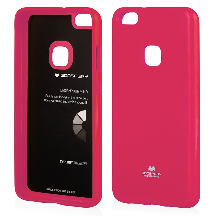 Husa silicon Jelly Mercury Goospery Huawei P10 lite, hot pink