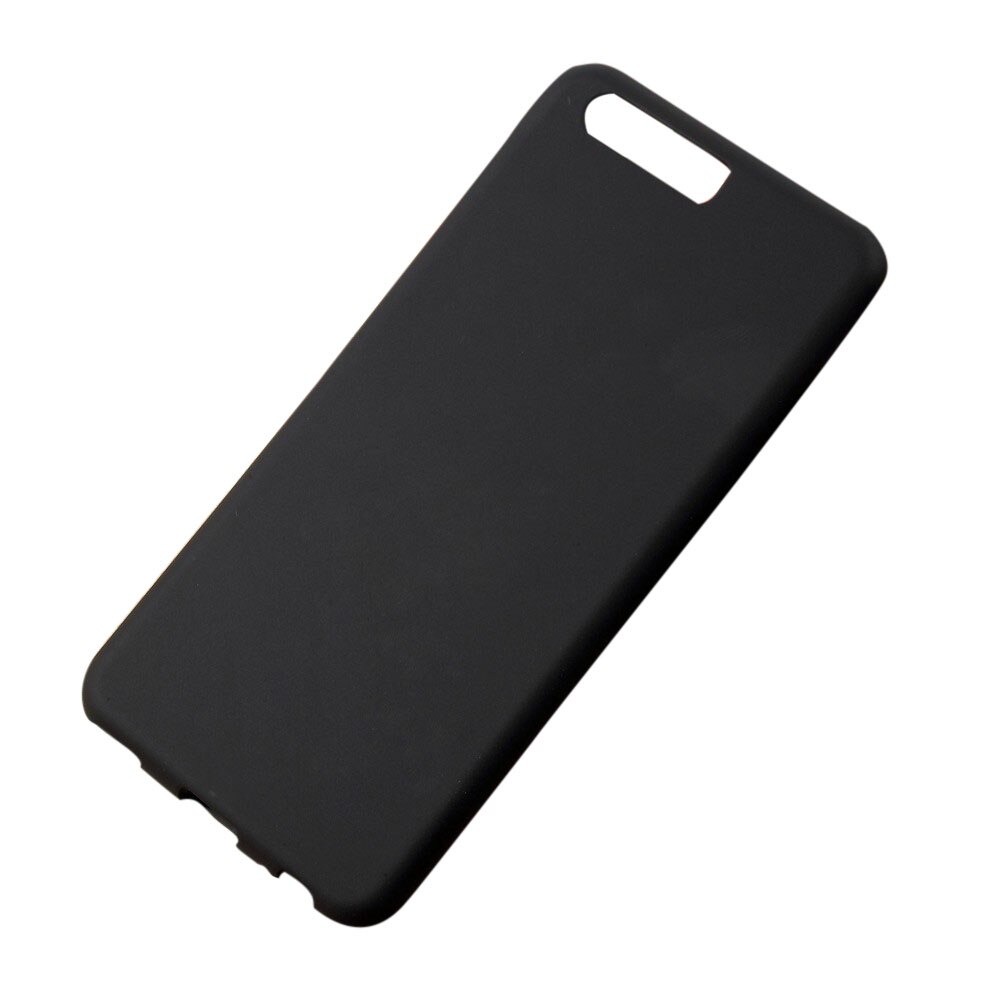 Husa Huawei P10, Silicon, Ultraslim, Culoare Neagra, Protectie Spate/ Laterale