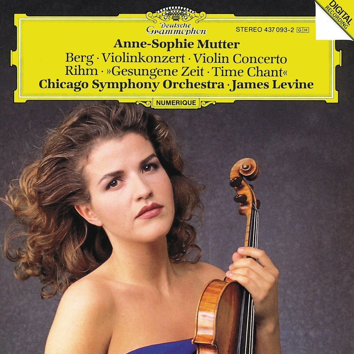 Anne-Sophie MutterAlban BergJames LevineChicago Symphony Orchestra - Berg - Violin Concerto - CD
