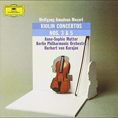 Wolfgang Amadeus MozartHerbert von Karajan - Violin Concerti 3 & 5 - Vinyl - Vinyl