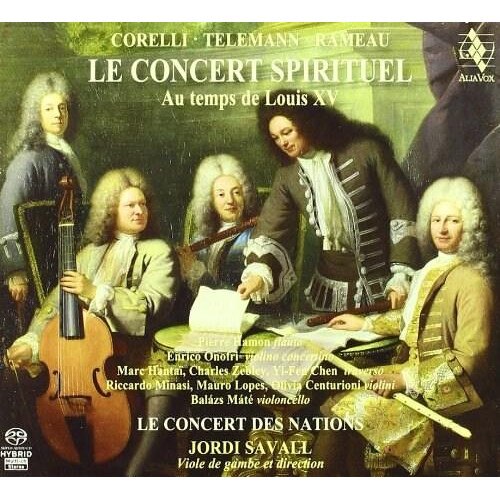 Jordi Savall - Le Concert Spirituel at the time of Louis XV - CD