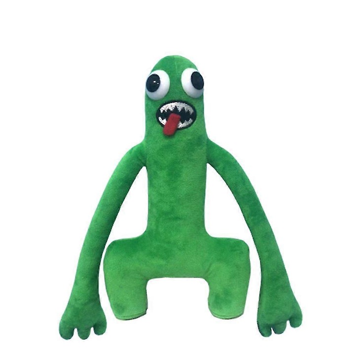 Jucarie de plus Roblox Rainbow Friends, verde, 30x20cm, set 1 bucata