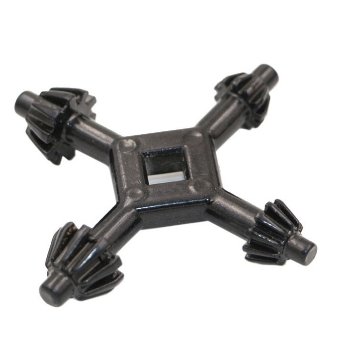 Set de 4 chei universale pentru mandrina, metal solid, rezistent la uzura, portabil, dimensiuni variate