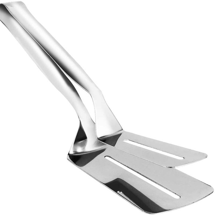 Cleste de carne din inox, 26x4x7cm, set multifunctional pentru gatit