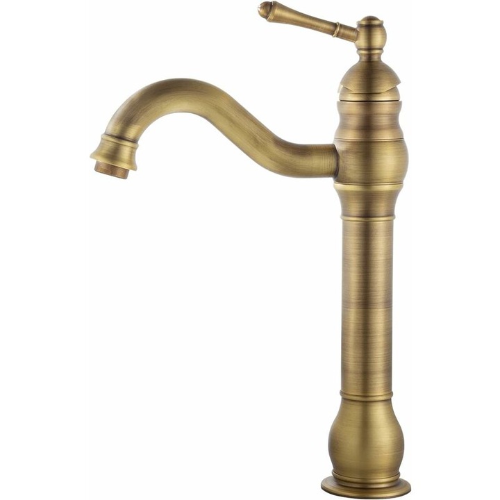 Fürdőszobai csaptelep, fekete, sárgaréz, elegáns design, egykaros, 32x42mm