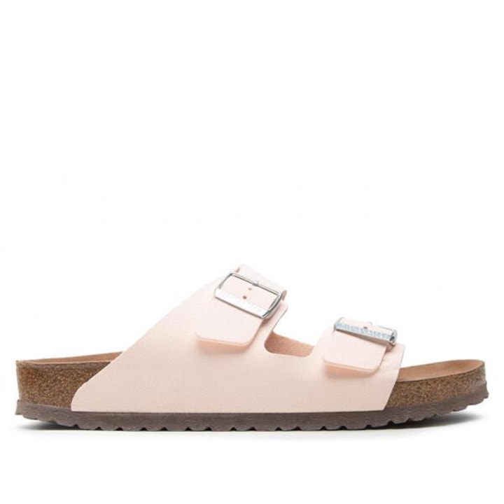 Slapi dama, Birkenstock, Arizona, piele ecologica, spuma EVA, rose beige, 39 EU