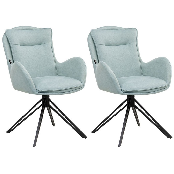 Kétdarabos székszett Avelar Mentazöld