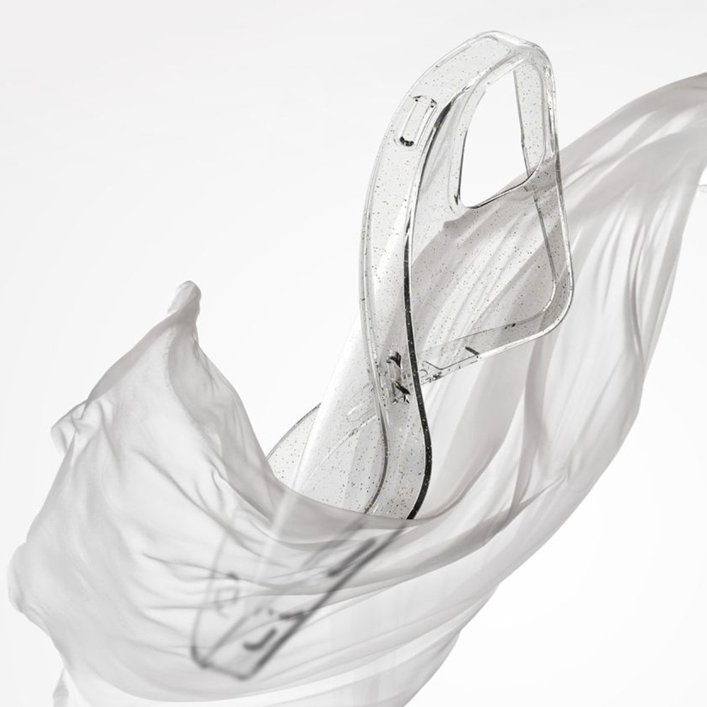 Husa pentru Honor 600 / 600 Pro - Techsuit SparkleSkin Series - Clear