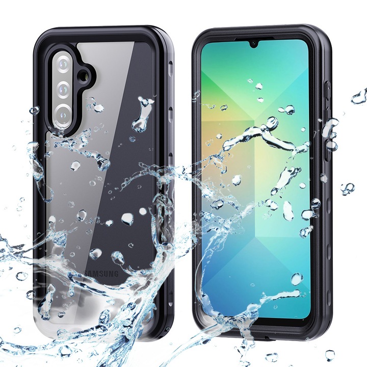 Калъф за Samsung Galaxy A26 5G - ShellBox Waterproof IP68 Case - черен