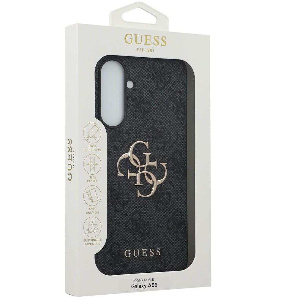 Husa Guess Hardcase 4G Big Logo pentru Samsung Galaxy A56 5G, negru