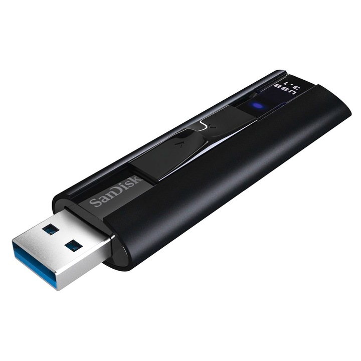 Външен SSD SanDisk Extreme PRO, 128GB, USB 3.1