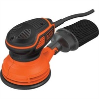 Slefuitor excentric, Black & Decker KA199-QS, 125 mm, 240 W, Portocaliu/Negru