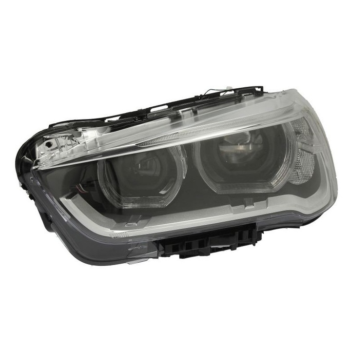 Bal első elektromos fényszóró motorral, LED-es, nappali menetfénnyel, kanyarfénnyel BMW X1 F48 07.2016-07.2019