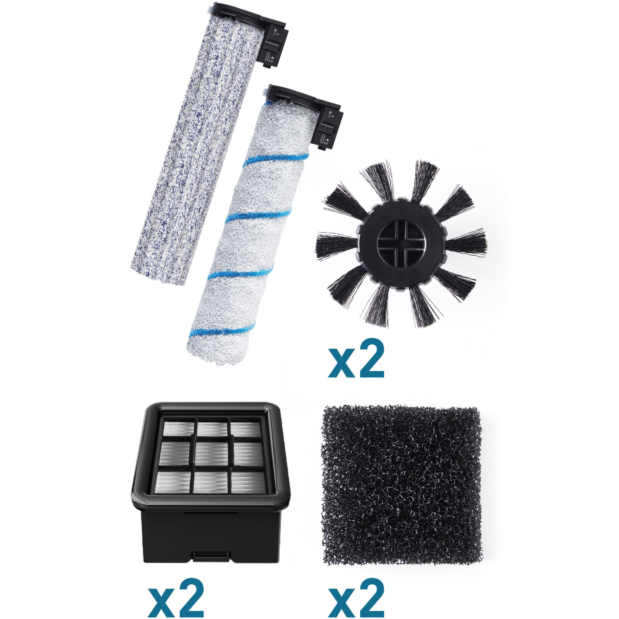 Kit accesorii role si filtre Rowenta ZR335A00 pentru aspiratorul vertical cu spalare X-Clean 4 seriile GZ503xx