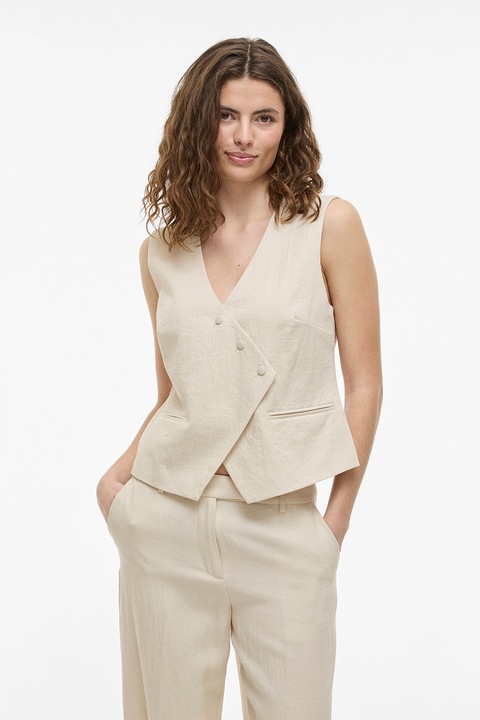 Vila, Елек с обшити джобове, Бежов, 42