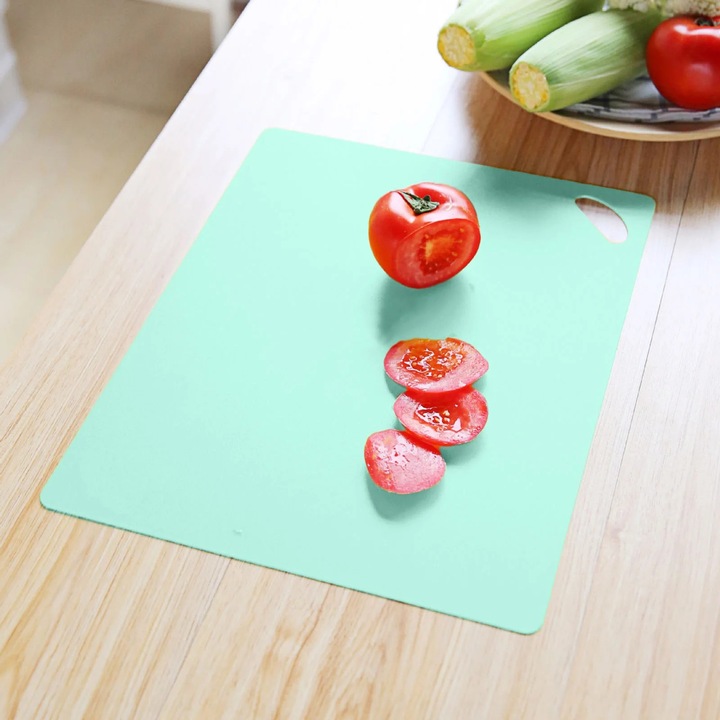 Tocator plastic colorat antiderapant 29x19cm set