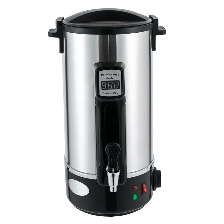 Topitor de ceara, 10.8L, incalzire rapida, argintiu