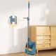 Set matura cu faras, cu maner lung, albastru