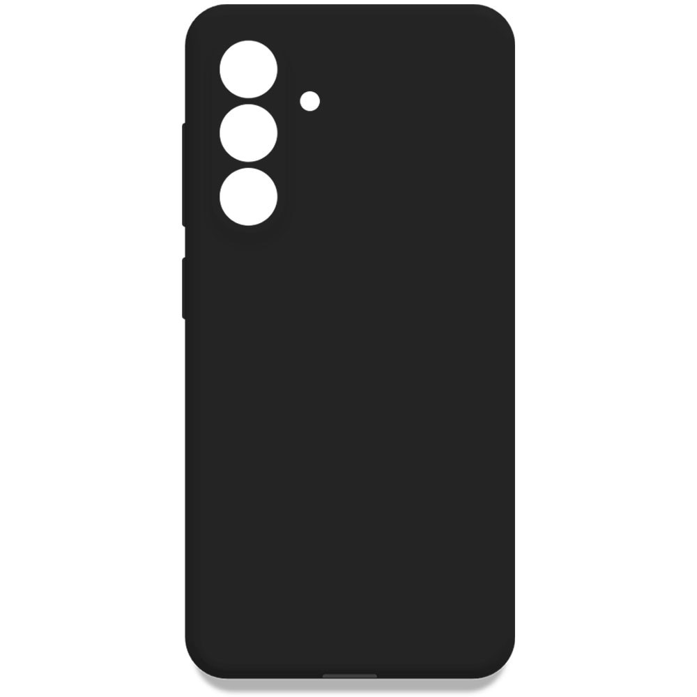 Husa pentru Samsung Galaxy A56 5G, Color Shield, Interior de catifea, Suprafata aderenta, Protectie antisoc, Margini ridicate, Regular Fit, Silicon, Negru
