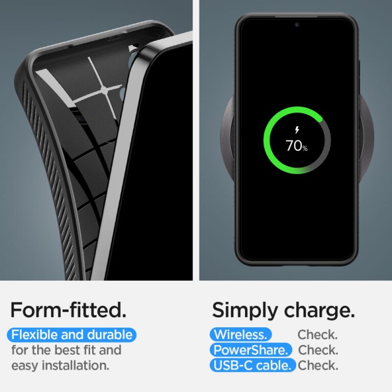 Husa compatibila cu Samsung S21Plus, Tehnologie Magsafe, cu protectie de camera, Negru