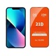 Folie de Protectie, Flippy, pentru Apple iPhone 15 Plus, Tempered Glass OG, Full Cover 21D, HD, Margini Negre, Transparent